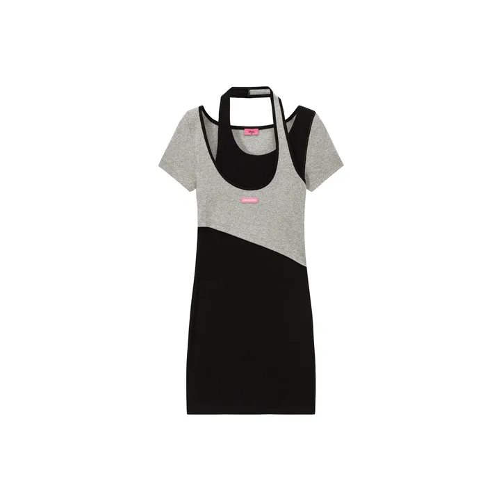 CHUU Короткий рукав Платье Женское