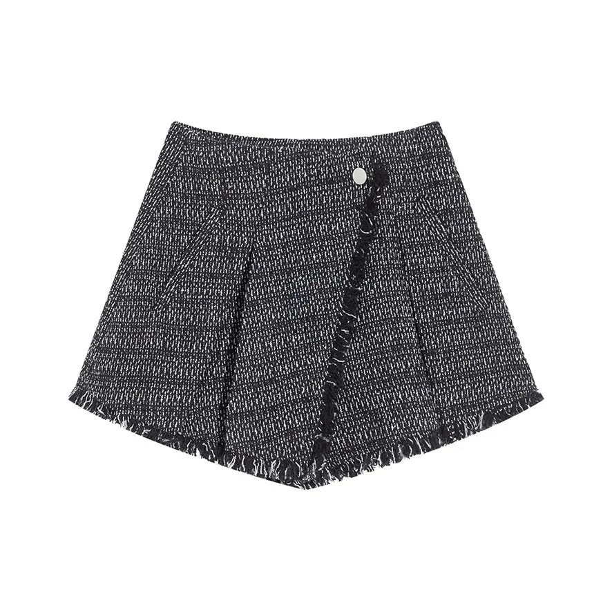 Ouyang Черные Женские Повседневные Шорты