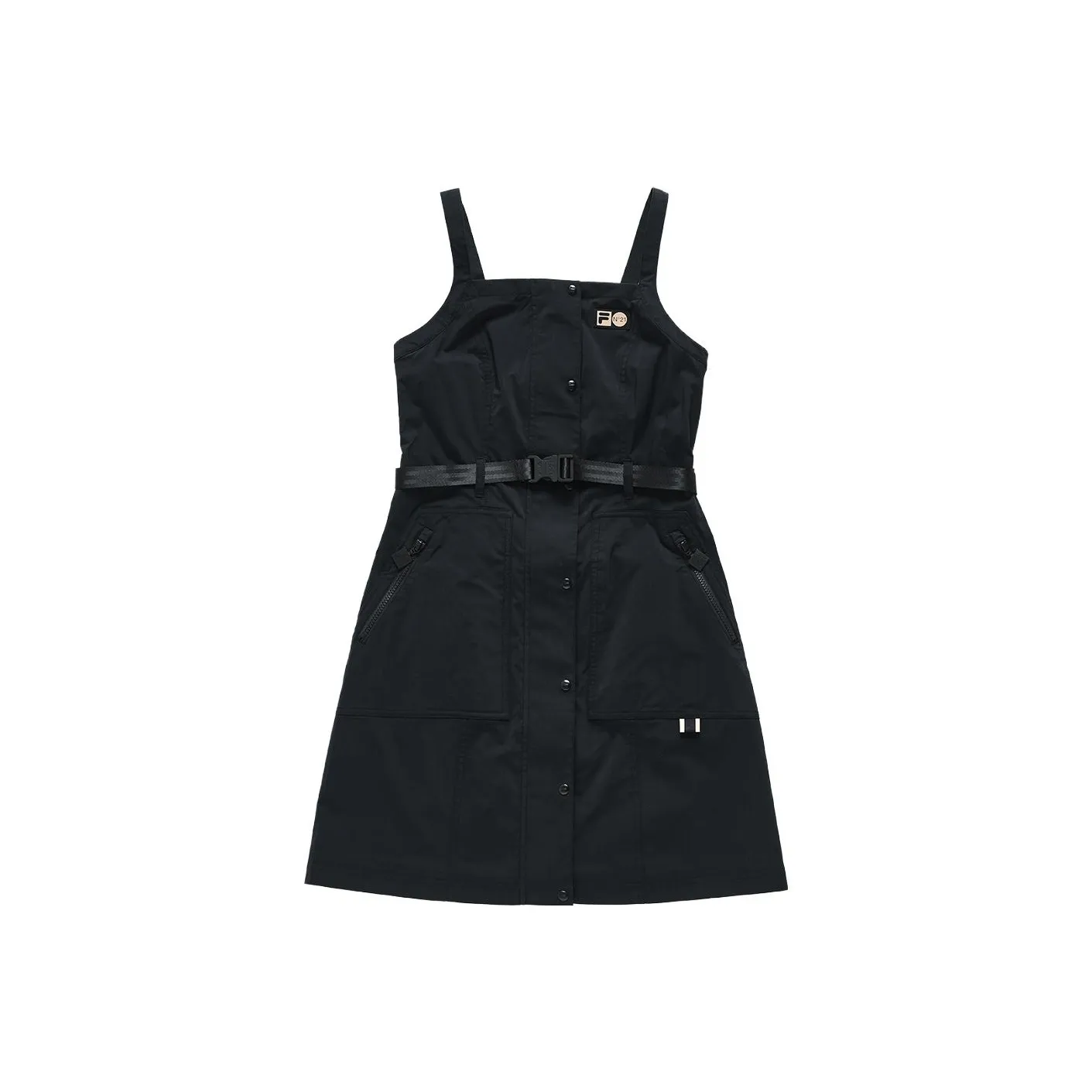 FILA FUSION x N°21 Sleeveless Dress Women's Pitch Black