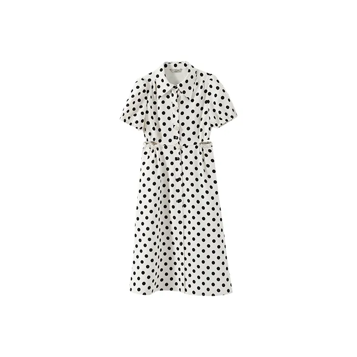 YUMOMO STAR Женские Платья с Коротким Рукавом