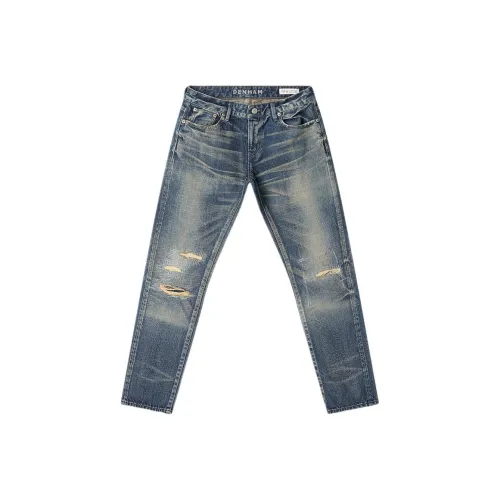 DENHAM Snake Year Spring Collection Женские джинсы синие