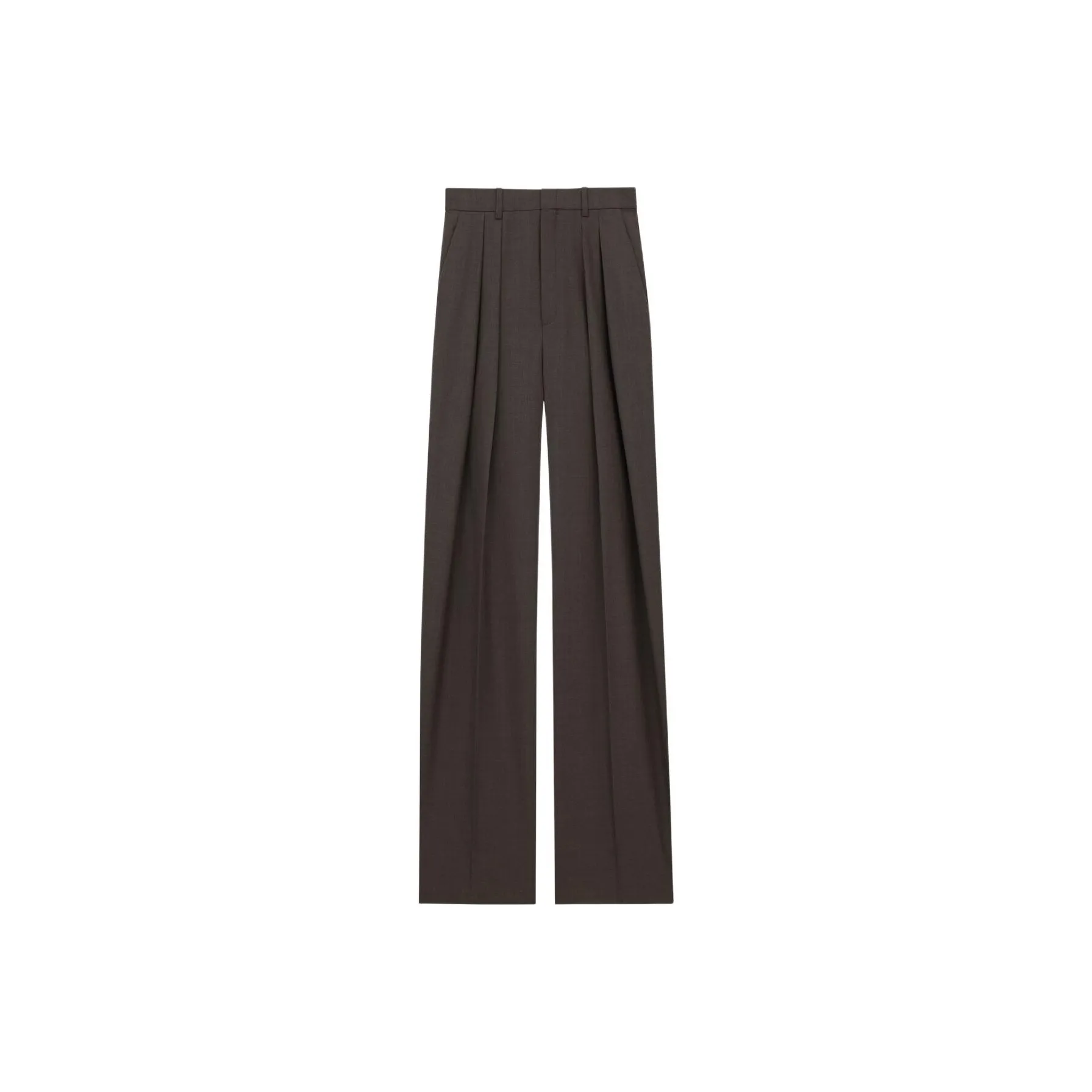 SAINT LAURENT Casual Pants Women's Umber