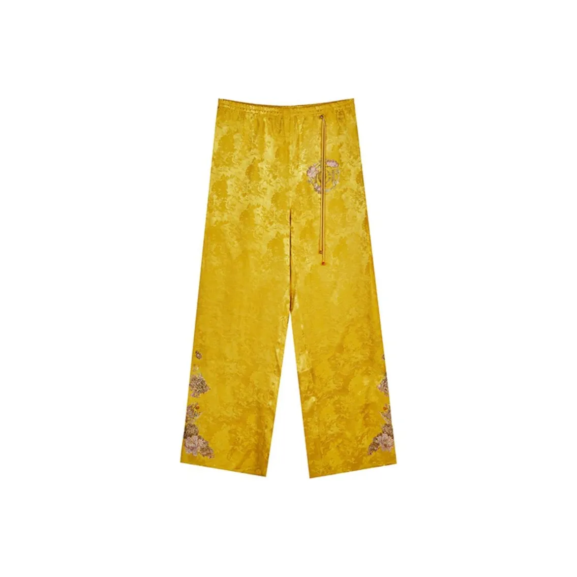TCH Повседневные брюки Женские Желтые