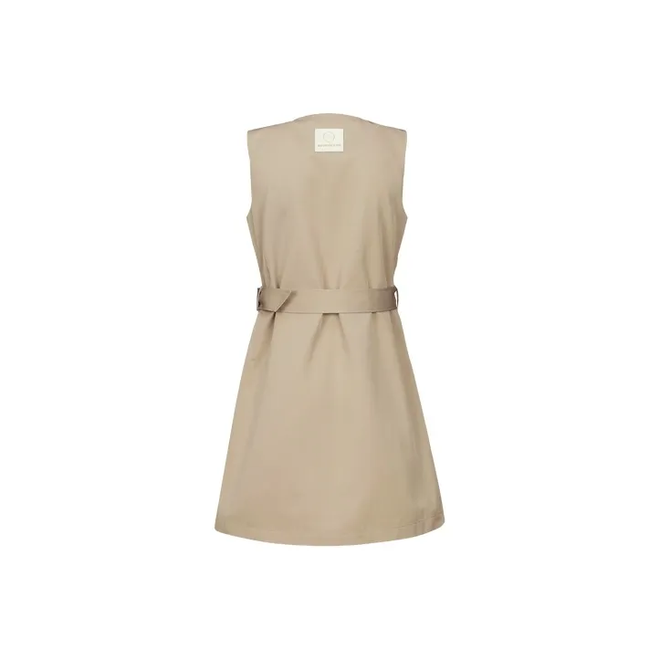EVISU Sleeveless Dress Women's Taupe