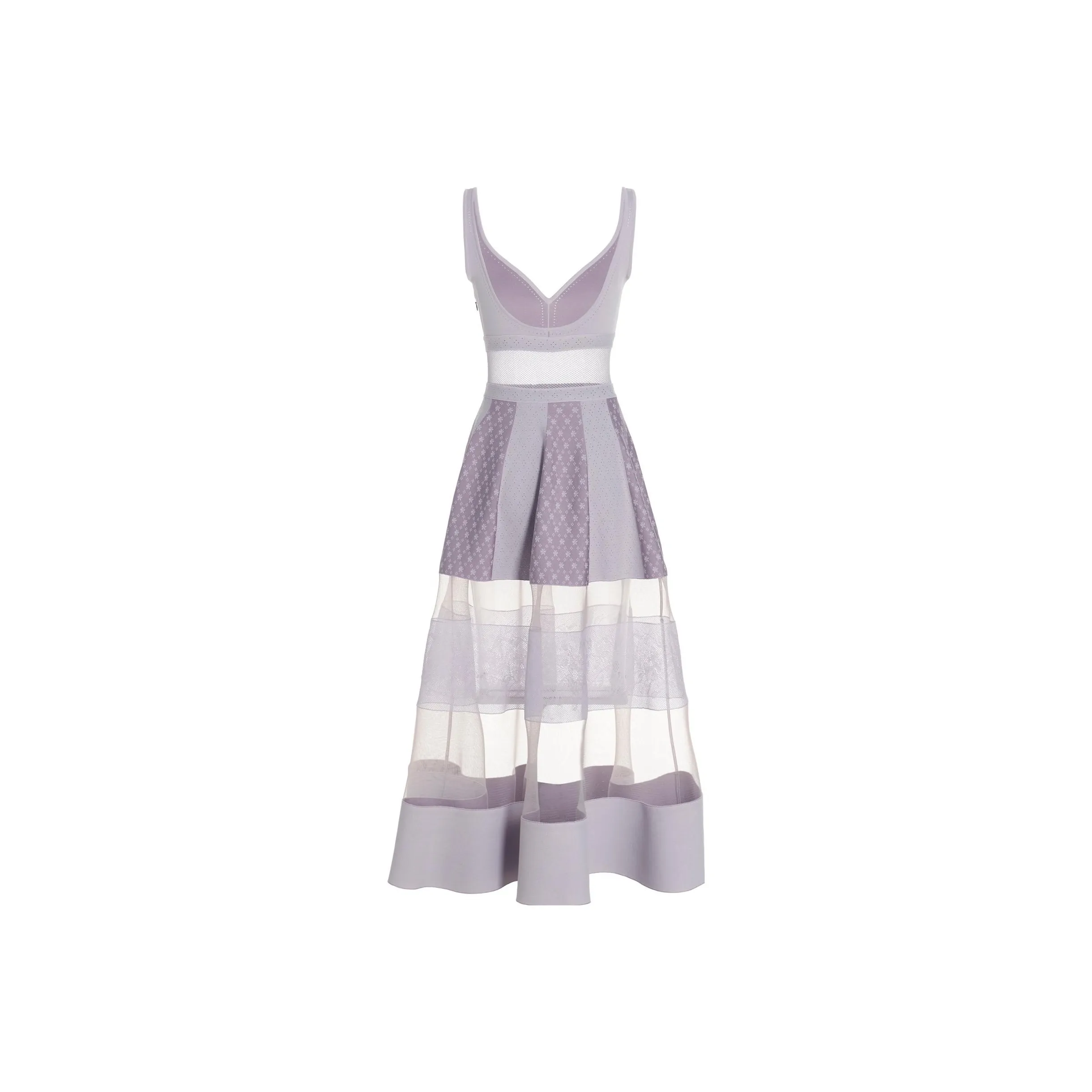 Alexander McQueen Sleeveless Dresses Women's Purple