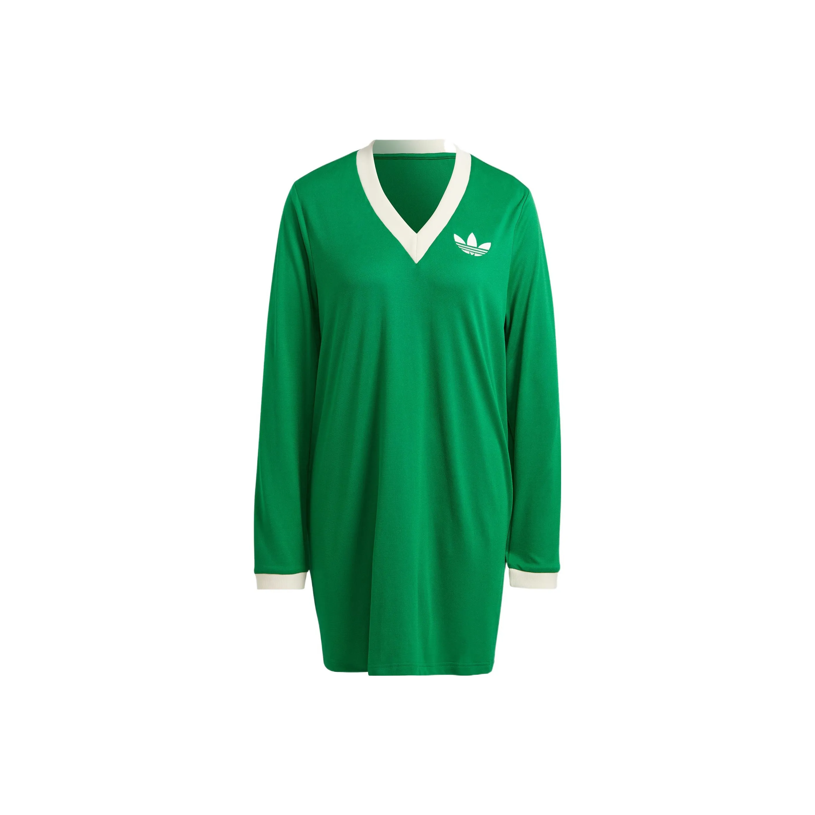 Adidas Originals Long Sleeved Dresses Women's Green