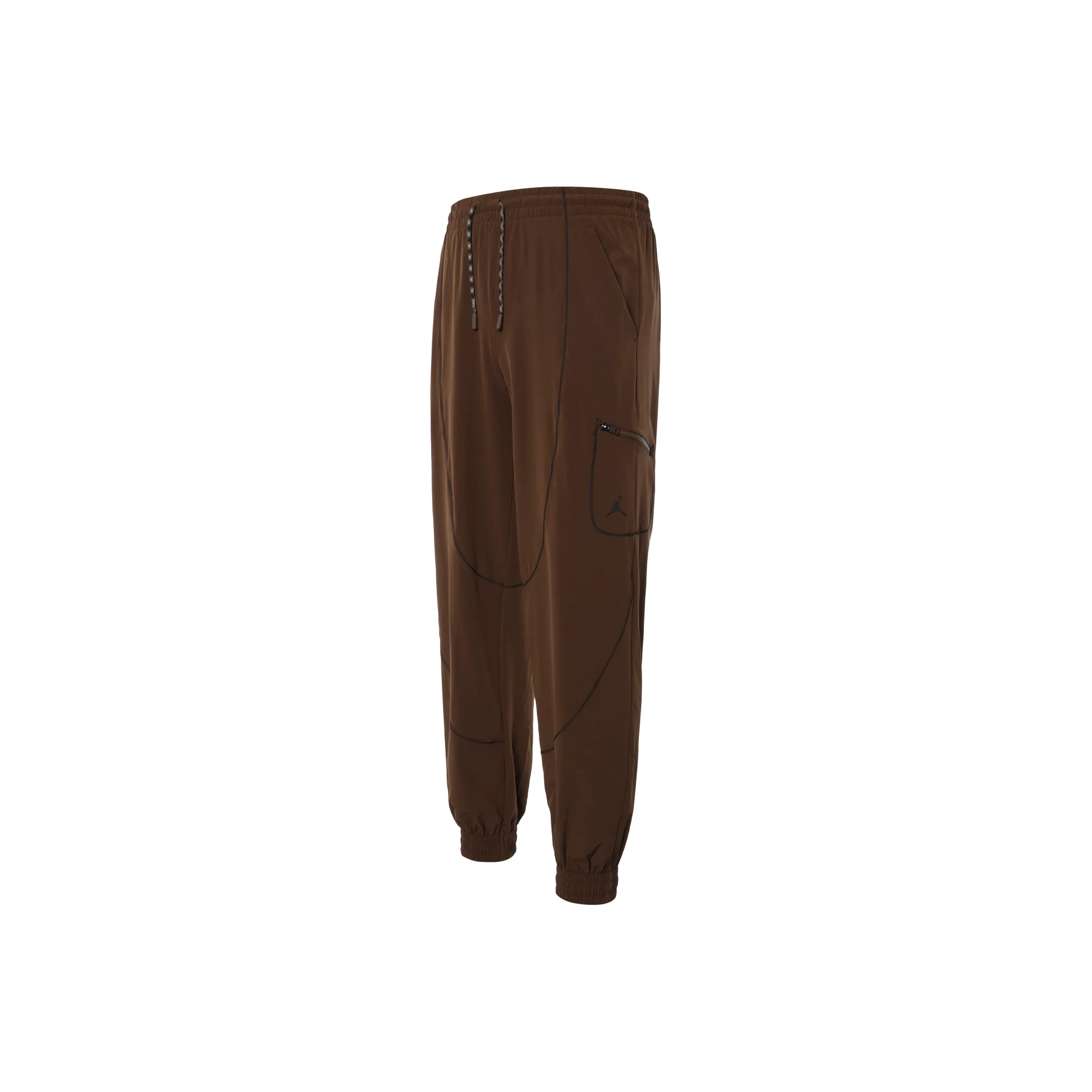 Nike Вязаные тренировочные штаны женские коричневые