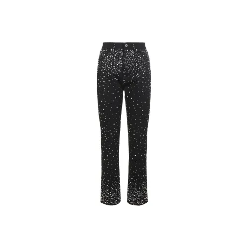 Alexandre Vauthier Черные Женские Джинсы