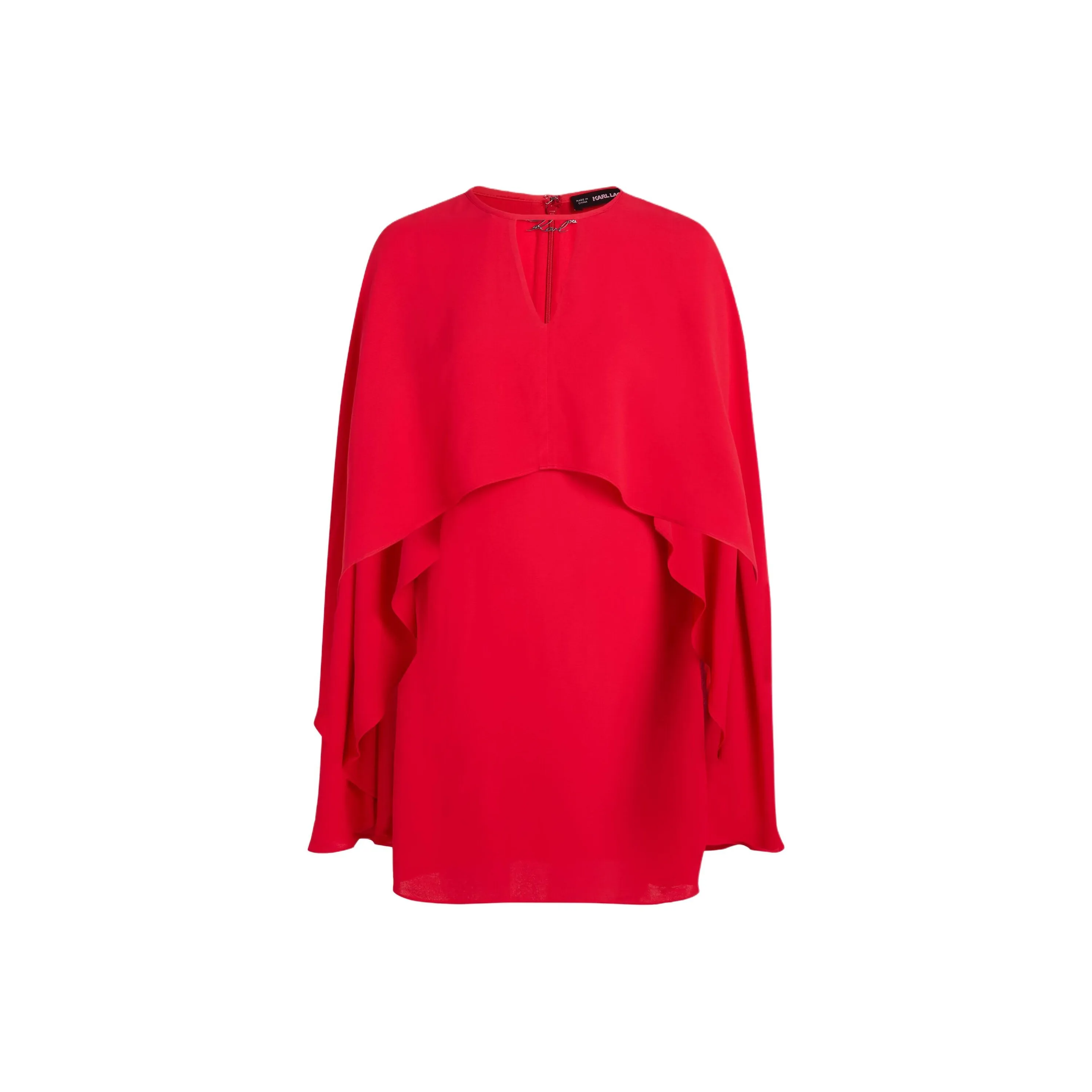 Karl Lagerfeld Short Cape Dress