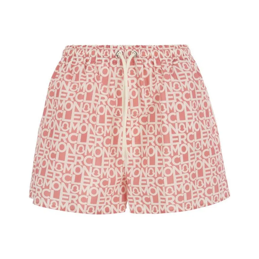 Moncler SS23 Повседневные шорты Женские Розовые