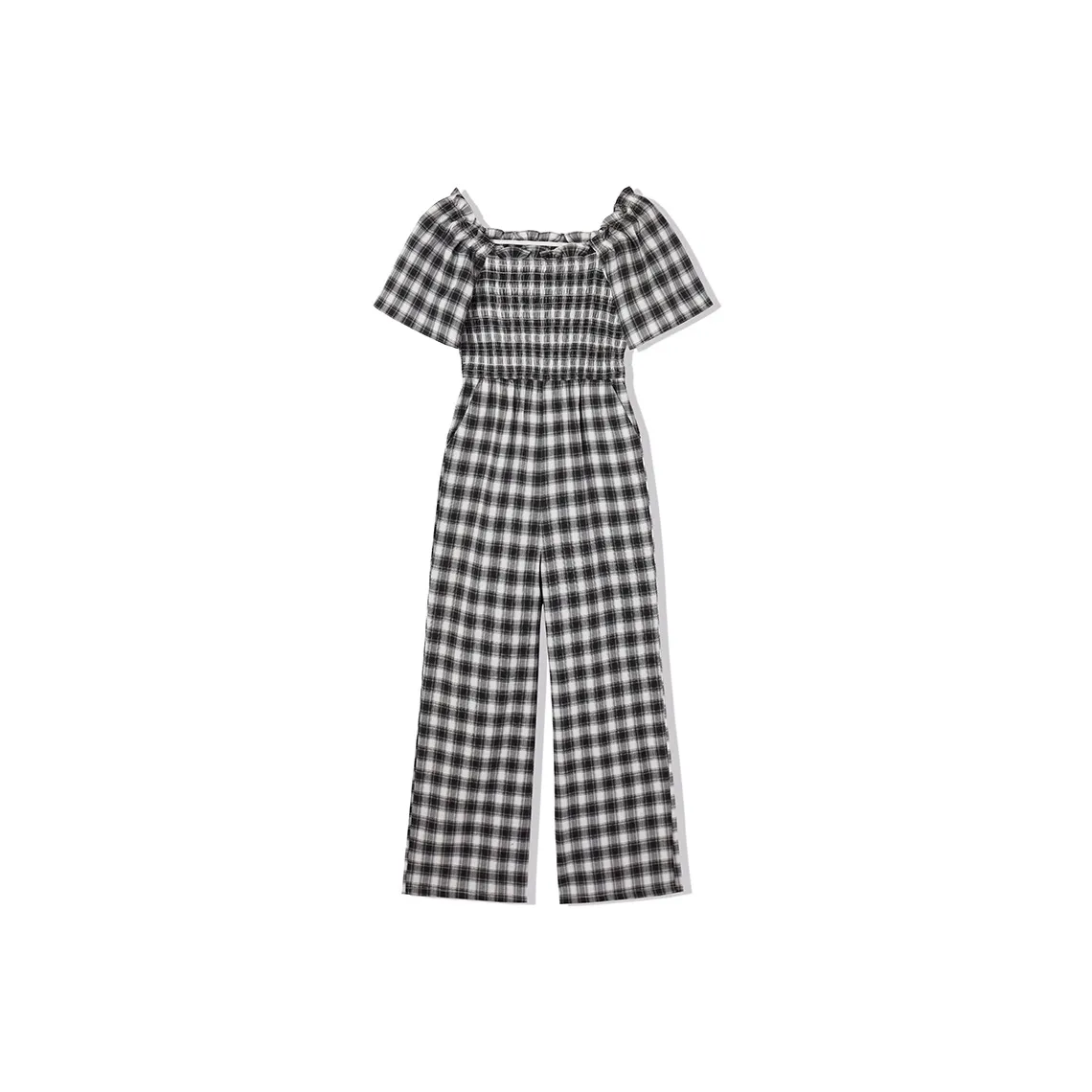 LA CRAWFISH Черно-белая клетка Женские Комбинезоны