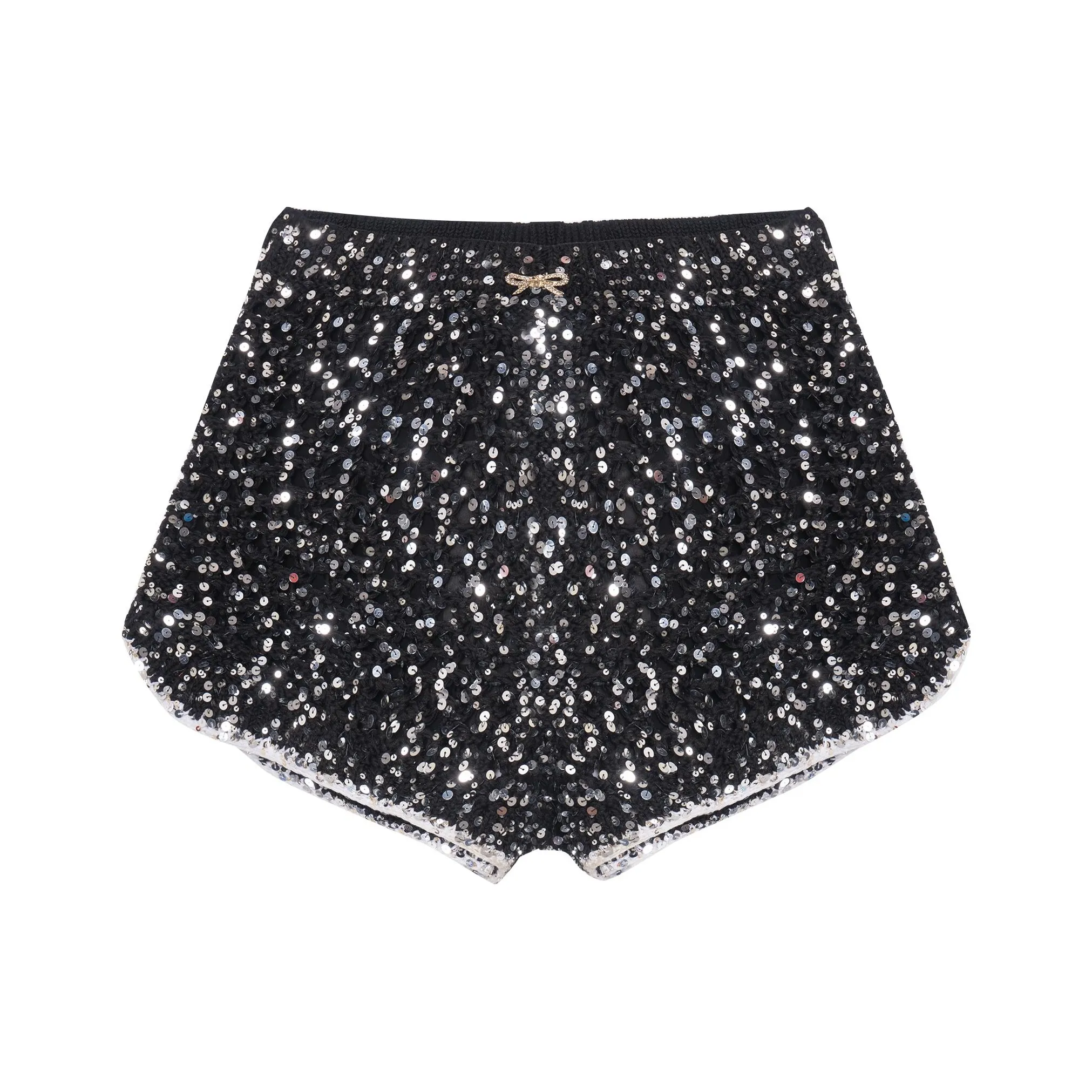 CHANEL 23 Spring New Arrivals Casual Shorts Women's Black