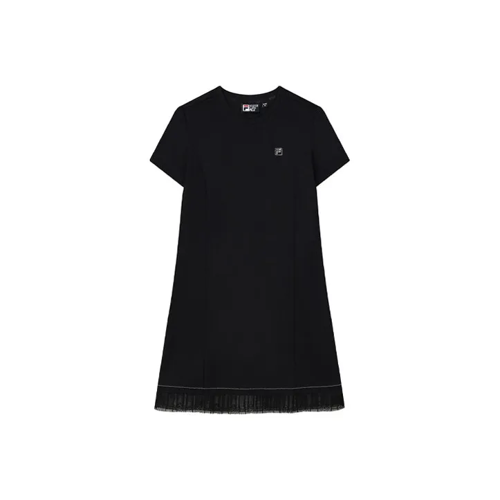 FILA Short Sleeved Dress Women's Black