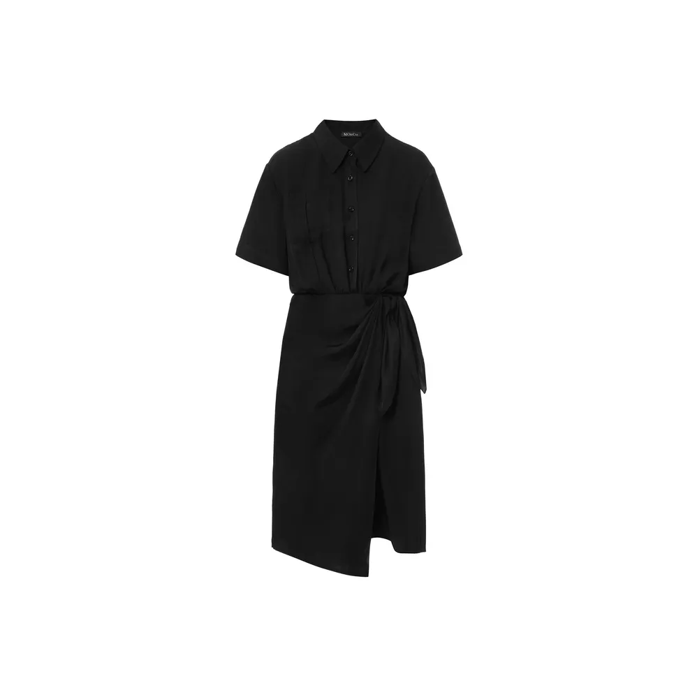 MO&CO Short Sleeved Dresses Women's Black