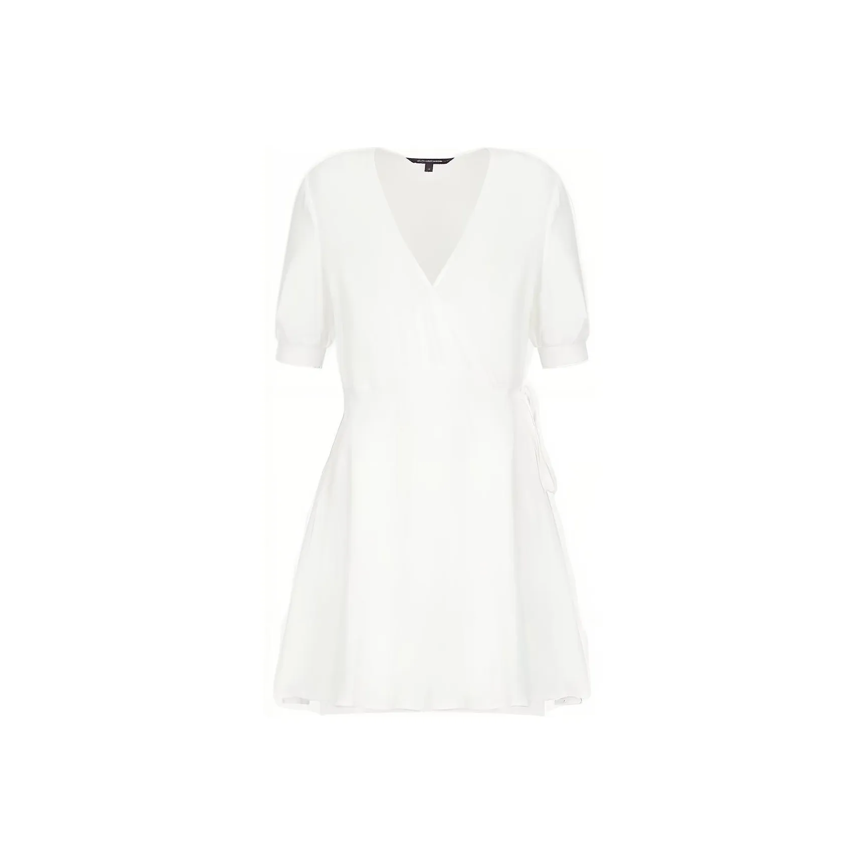 ARMANI EXCHANGEAE SS22 Короткий рукав Платье Женское белое