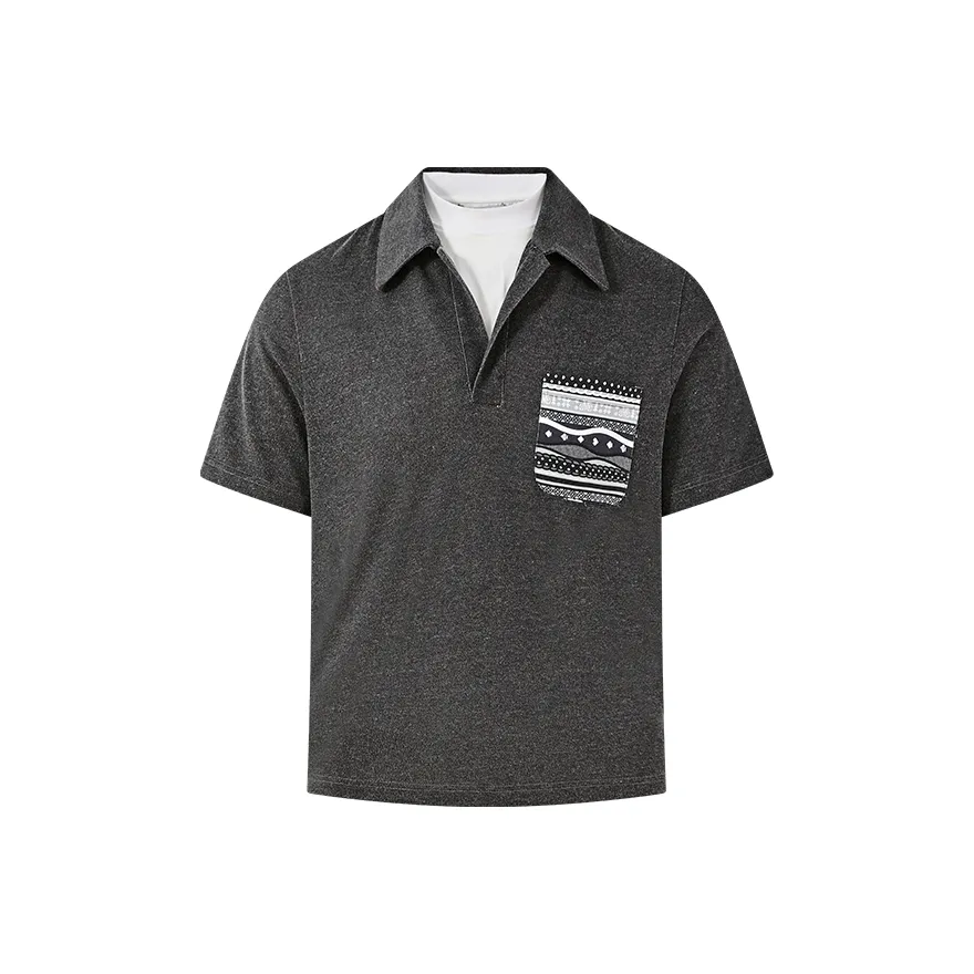 KREATE Polo унисекс верескового серого цвета