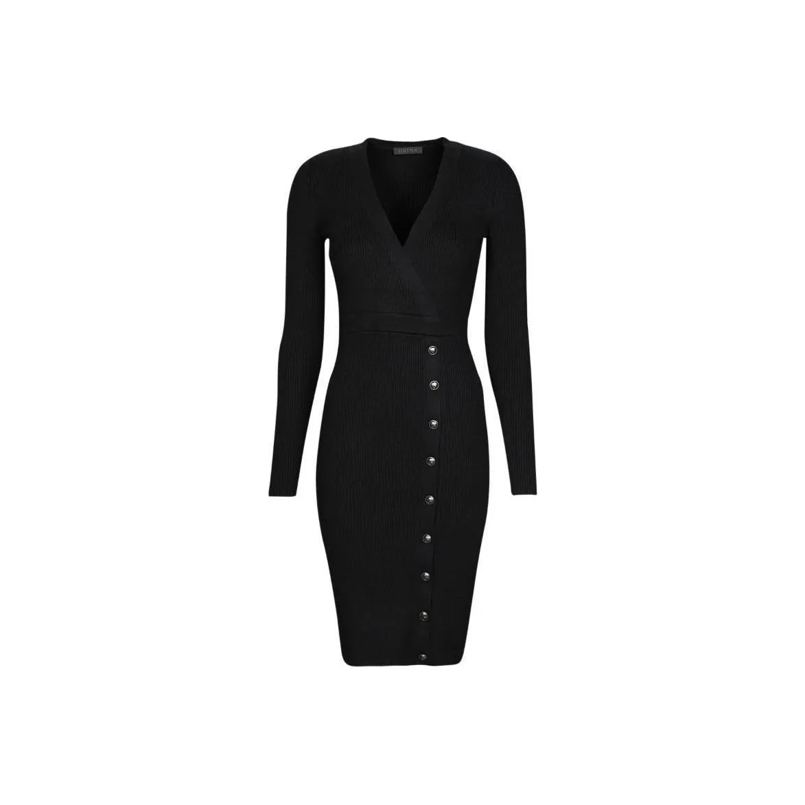 GUESS Long Sleeved Dress Women's Black