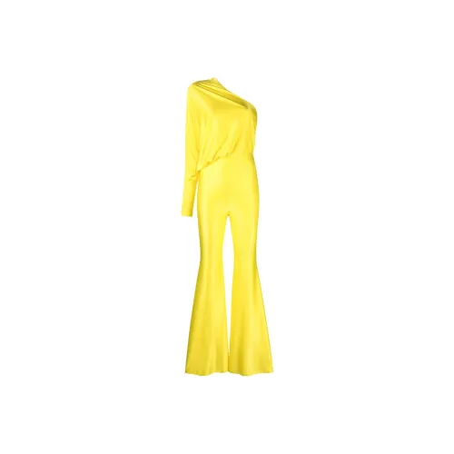 Alexandre Vauthier Желтые Женские Комбинезоны