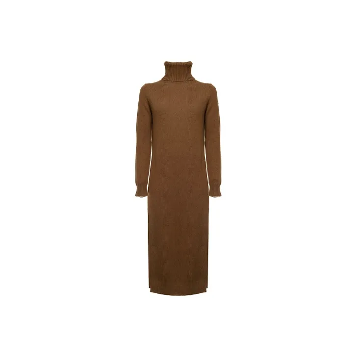 MaxMara Long Sleeved Dresses Women's Brown
