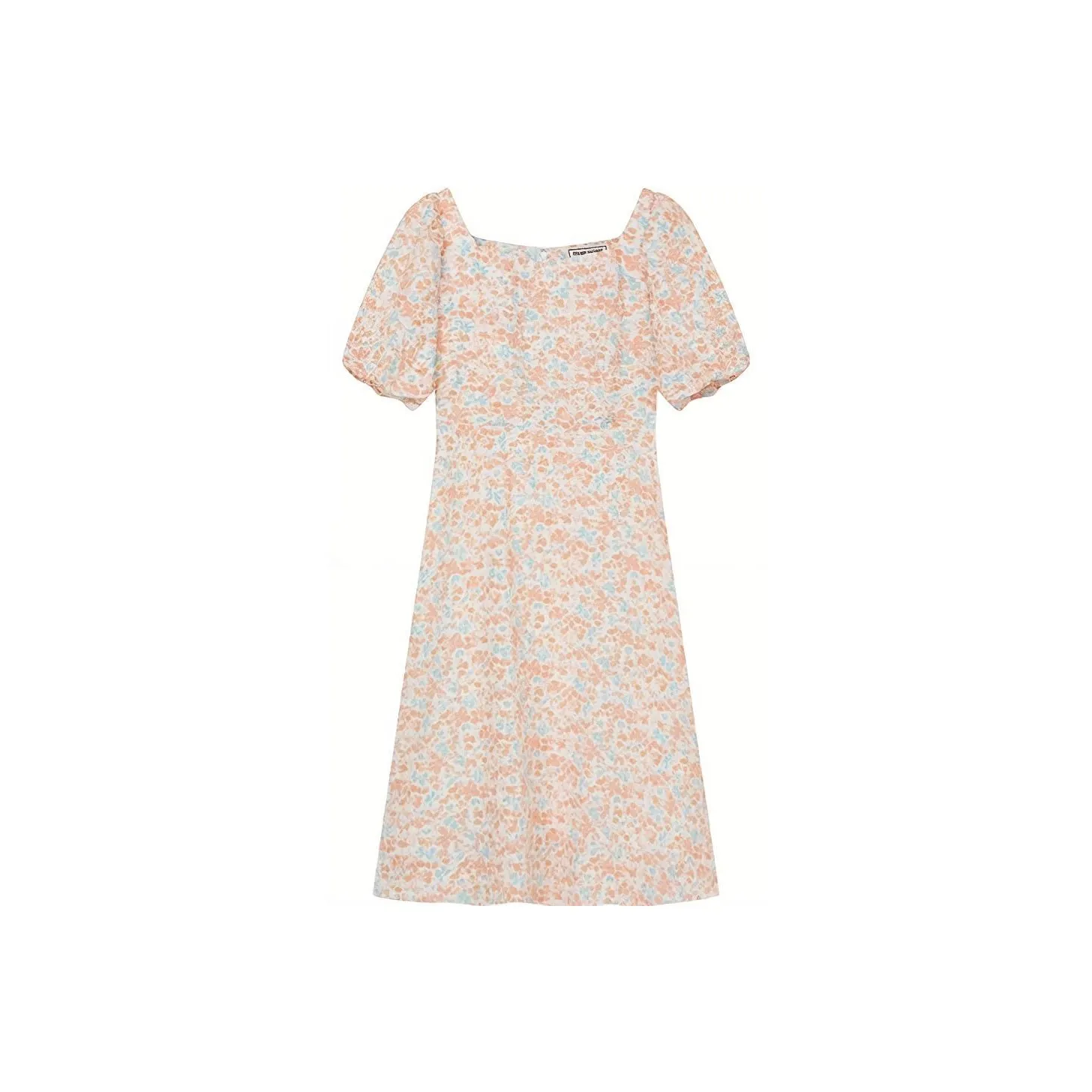 Teenie Weenie Short Sleeved Dress Women's Color Block