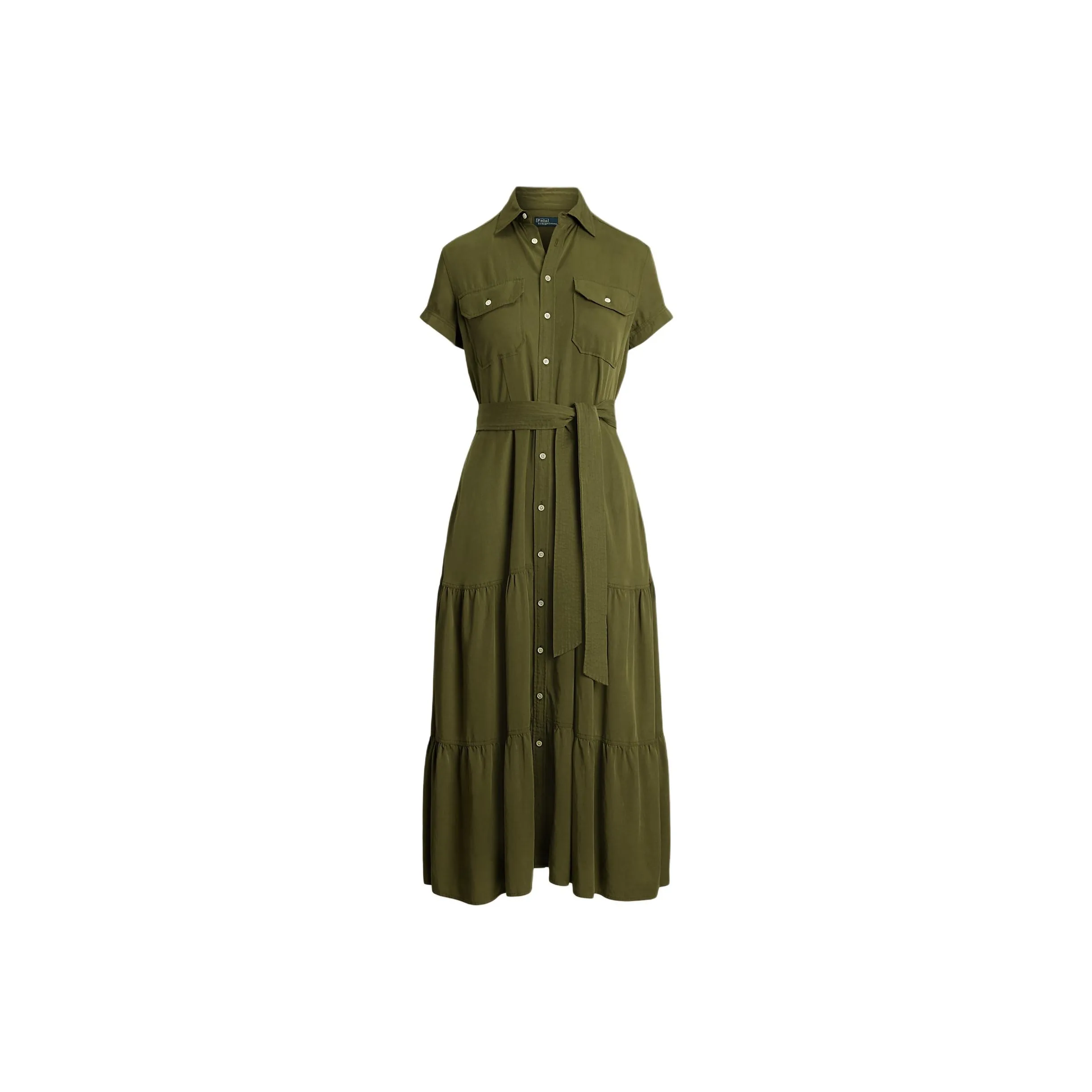 Polo Ralph Lauren Short Sleeved Dress Women's Green