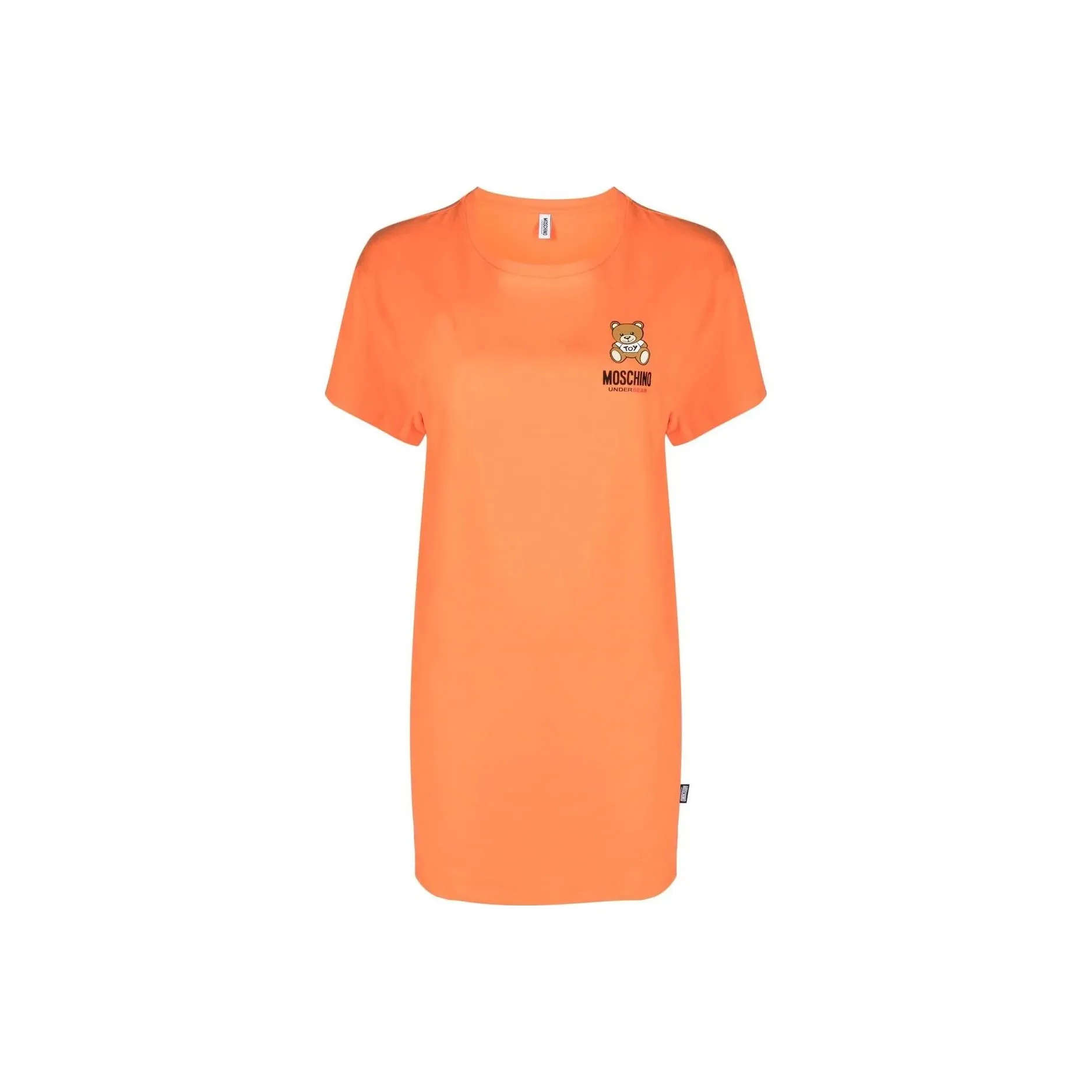 MOSCHINO Short Sleeved Dresses Women's Orange
