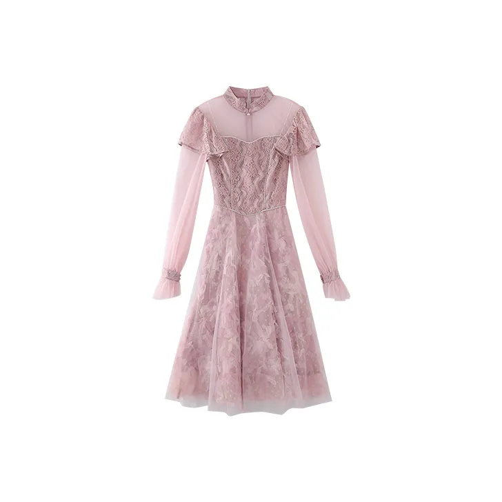 JINYE ORIENTAL A Линия Юбка Платье Dream Фиолетовый