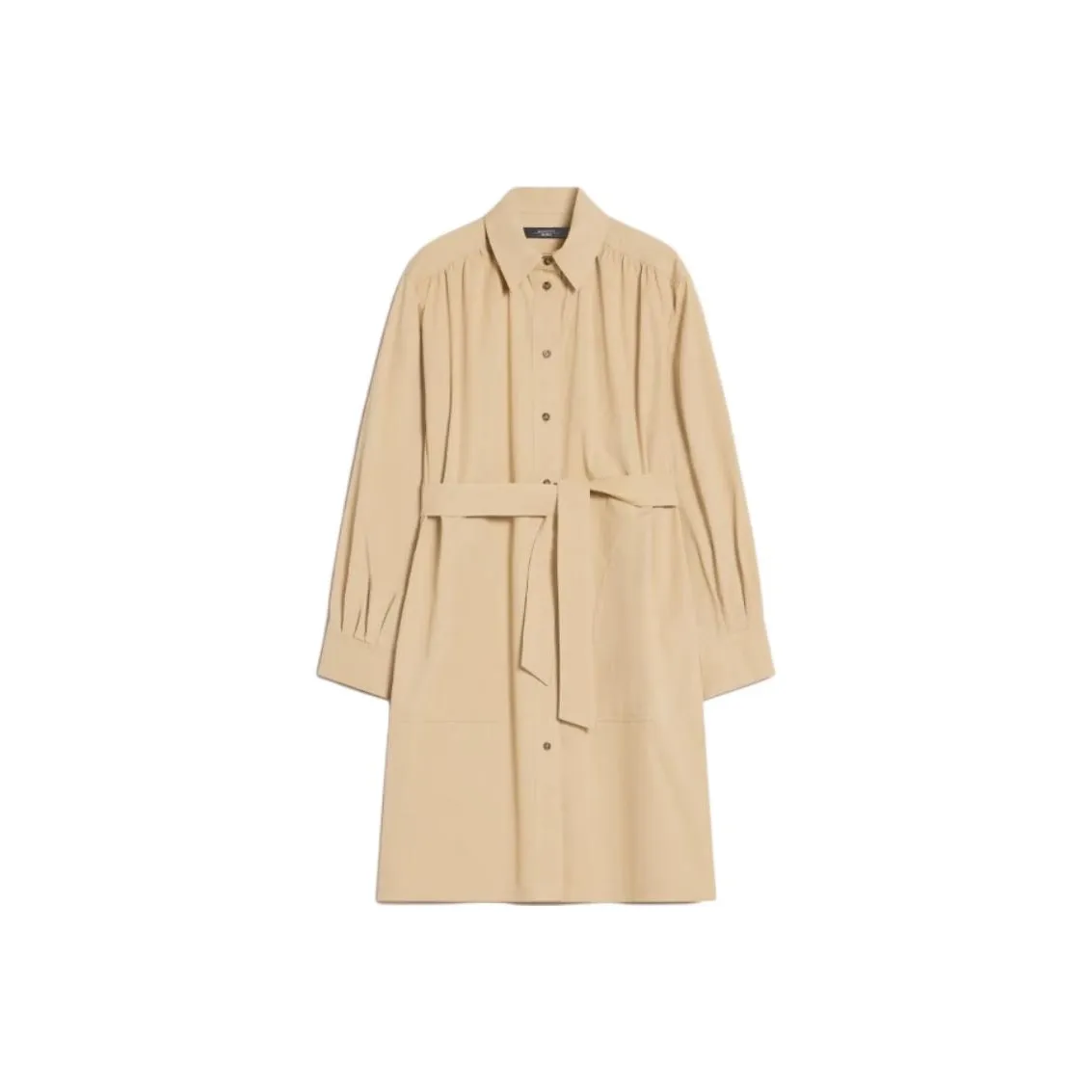 WEEKEND MaxMara Long Sleeved Dresses Women's Beige