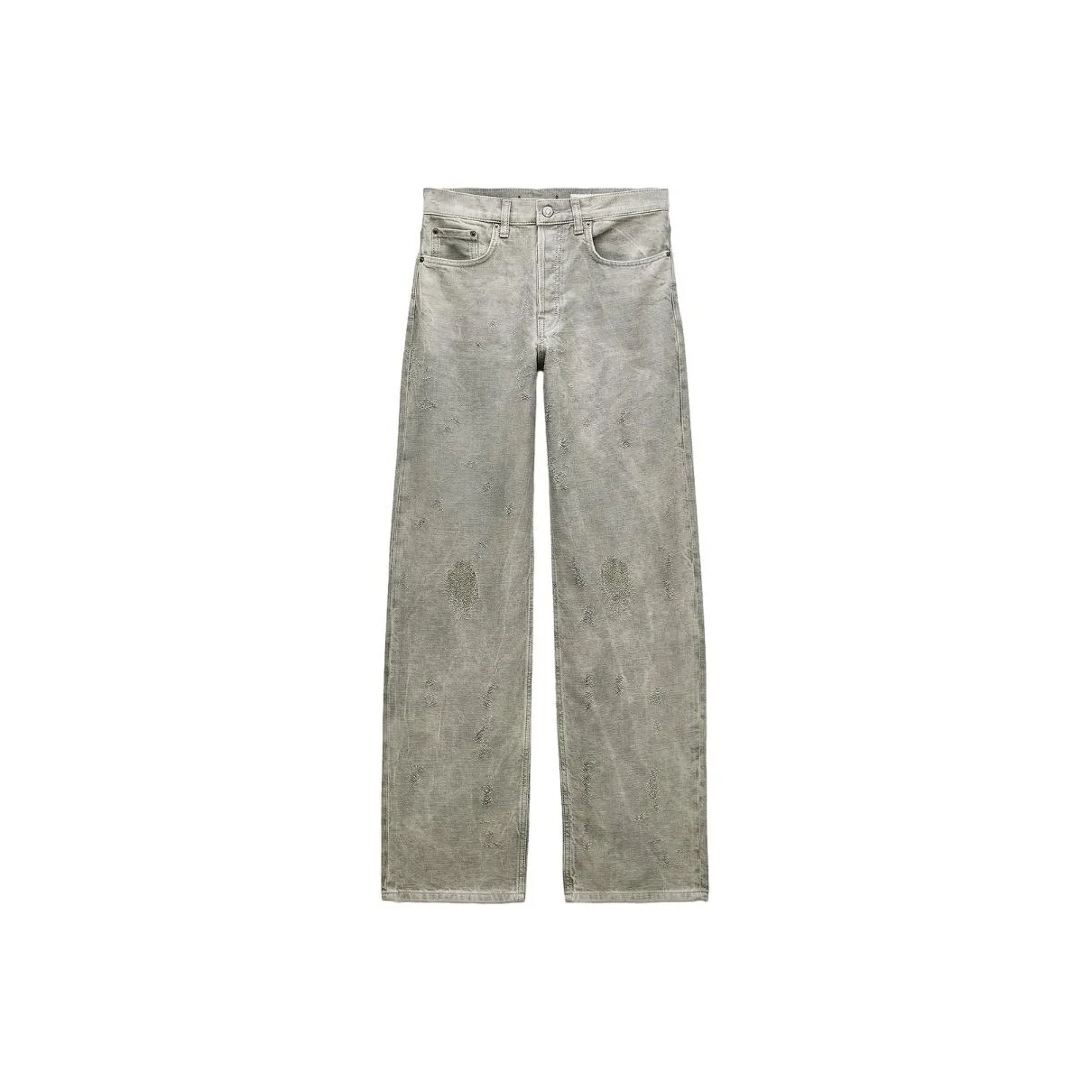 ZARA Jeans Women's Khaki