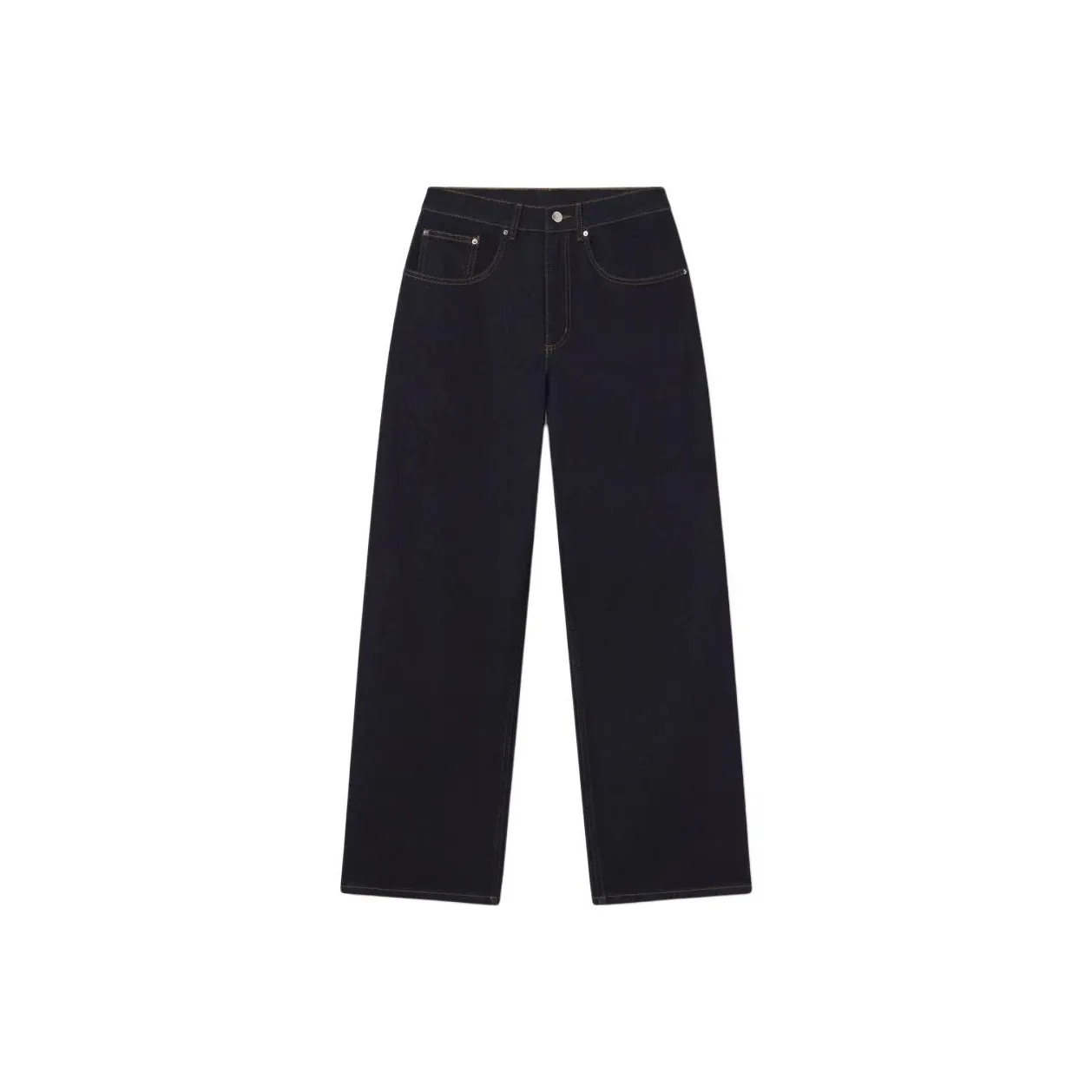 Khy SS24 DROP 005 Классический Низкий Cut Denim Jeans Женские Черный Черный