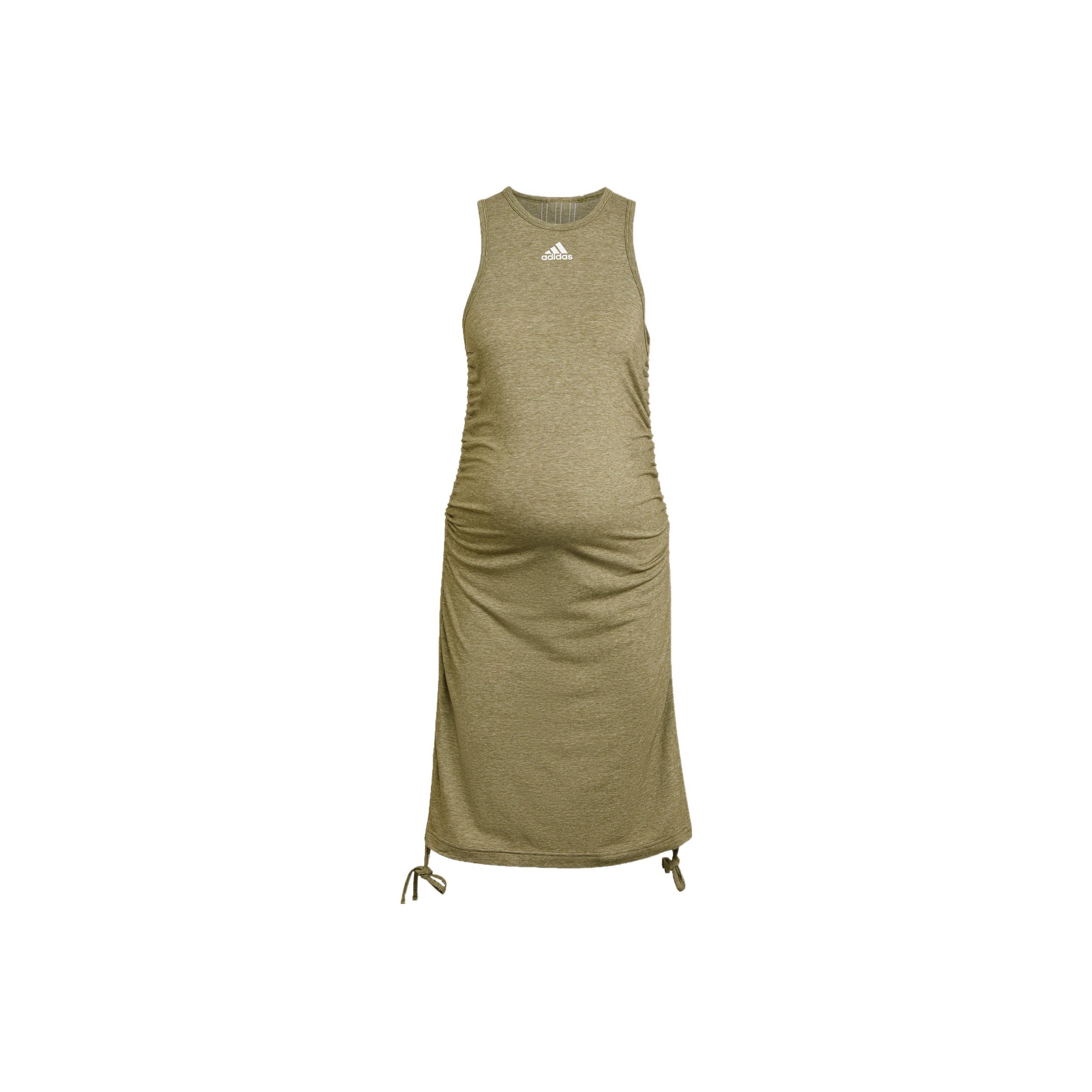 olive green adidas dress