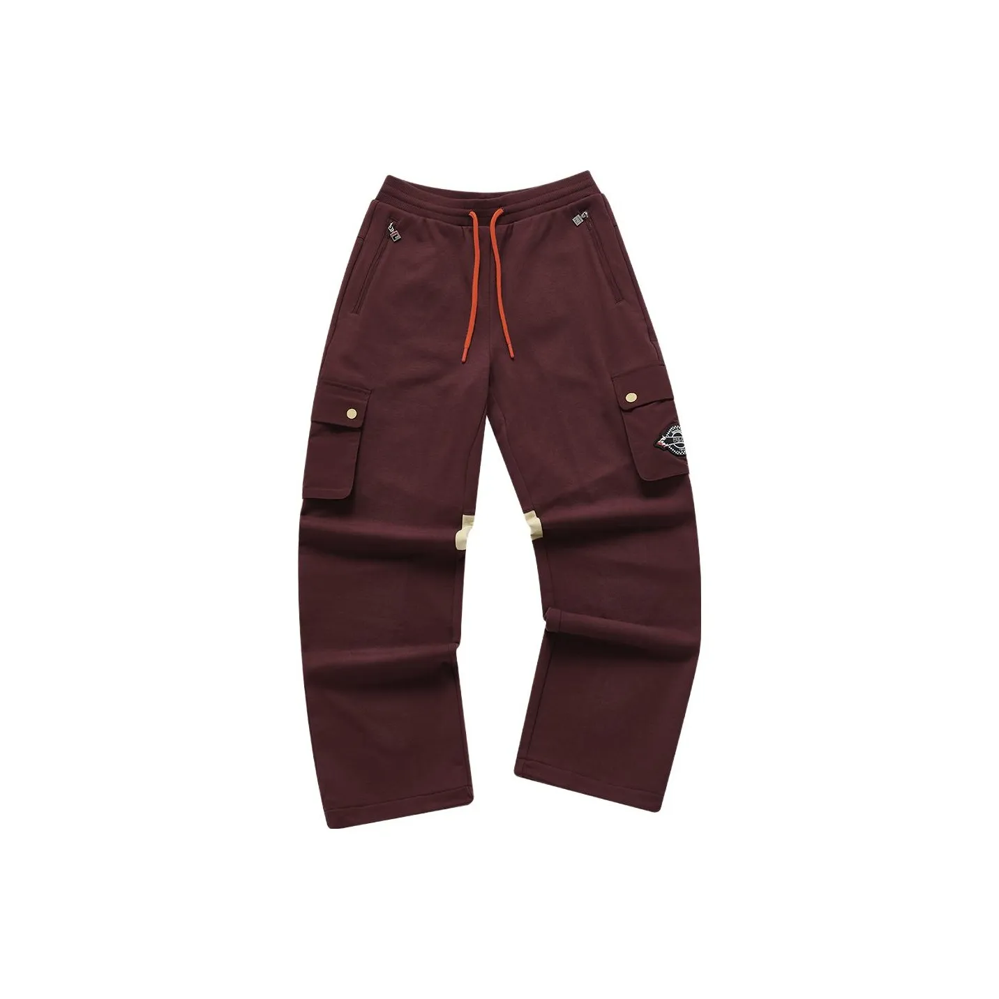 FILA FUSION x FACETASM Вязаные тренировочные брюки женские Phoenix Fire Red