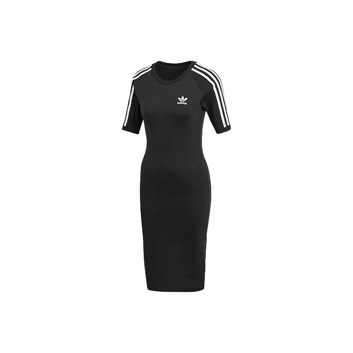 Adidas Originals Short Sleeved Dress Women's Black