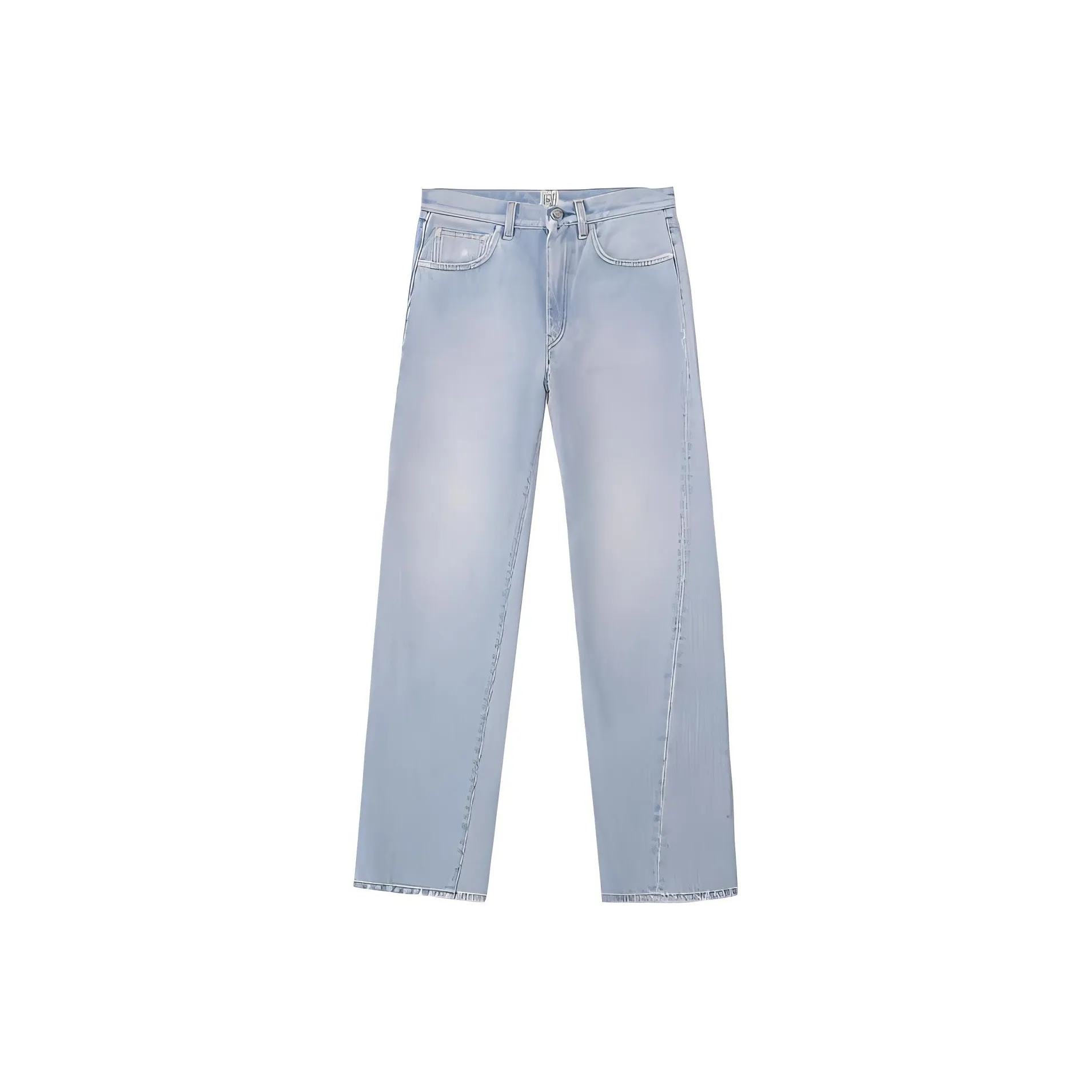 TOTEME Светло-синие Женские Джинсы