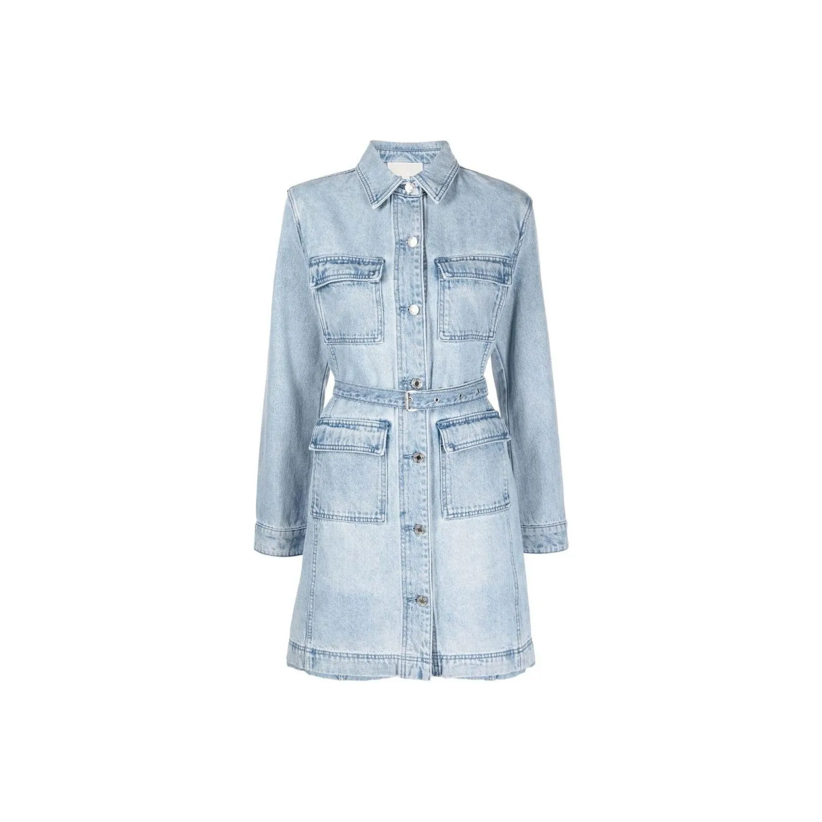 MICHAEL KORS Long Sleeved Dresses Women's Light Blue