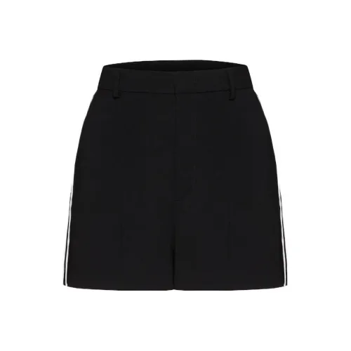 RED VALENTINO Черные Женские Повседневные шорты