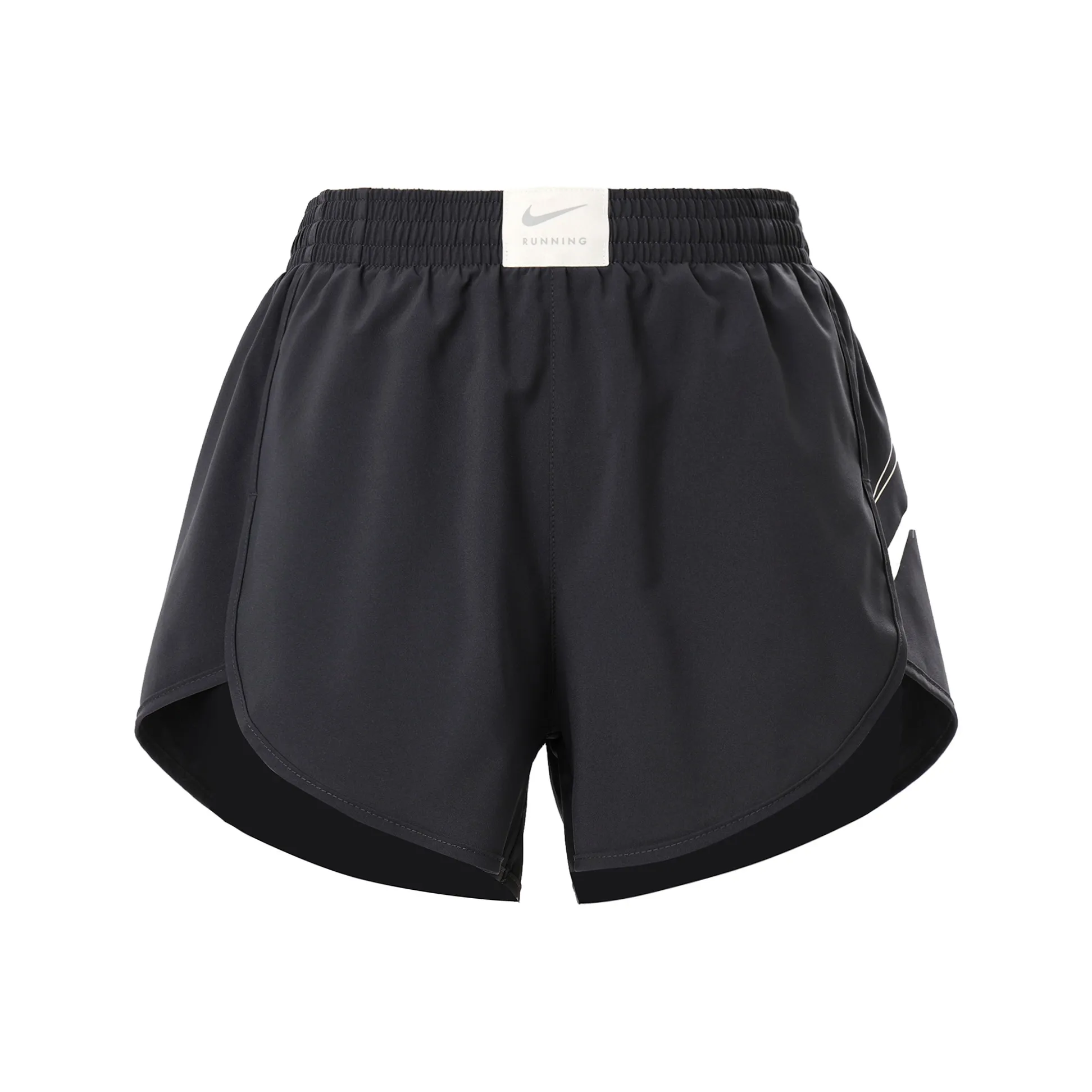 Nike Unisex Dri FIT Retro Women's Lined Running Shorts Black
