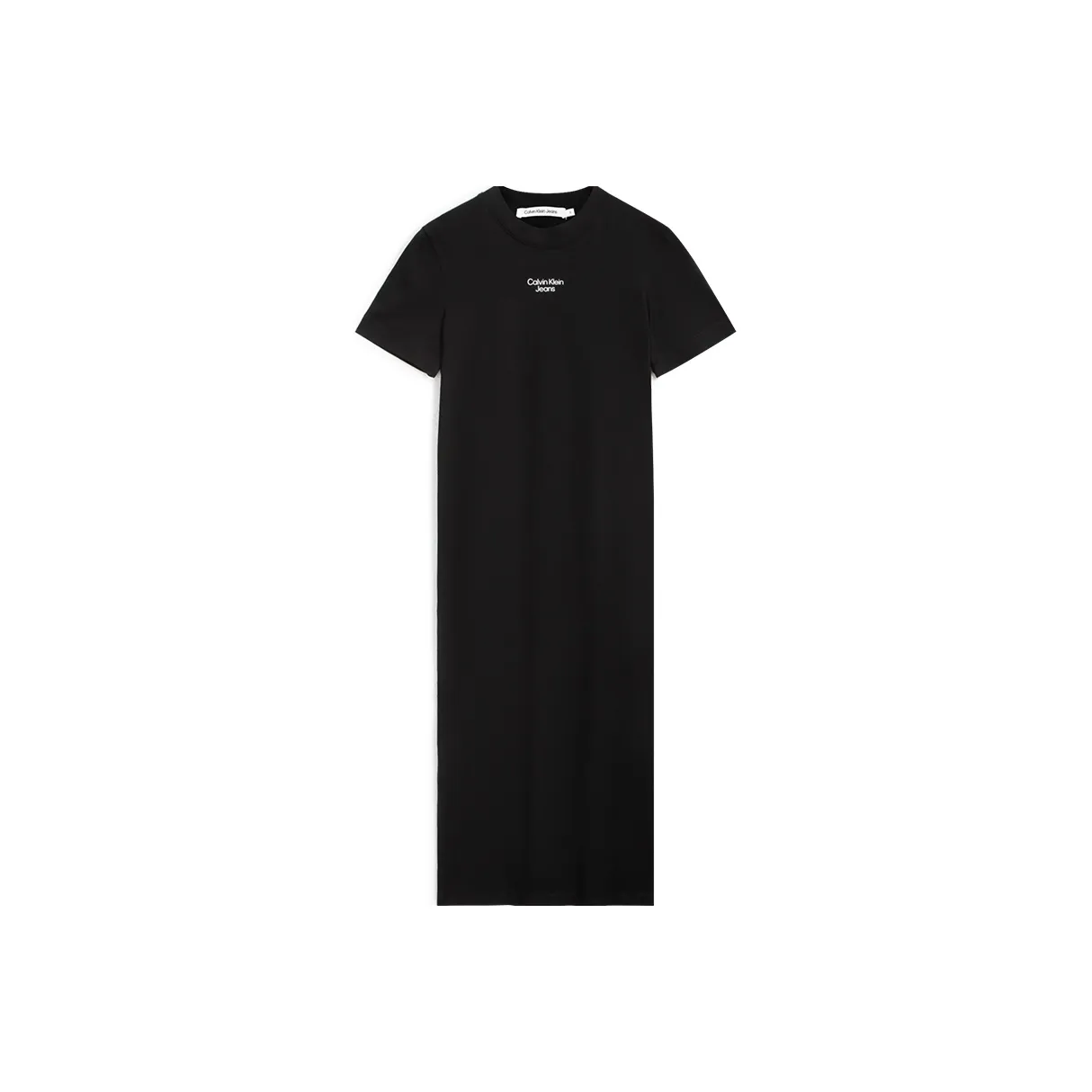 CK/Calvin Klein Short Sleeved Dress Women's Space Black