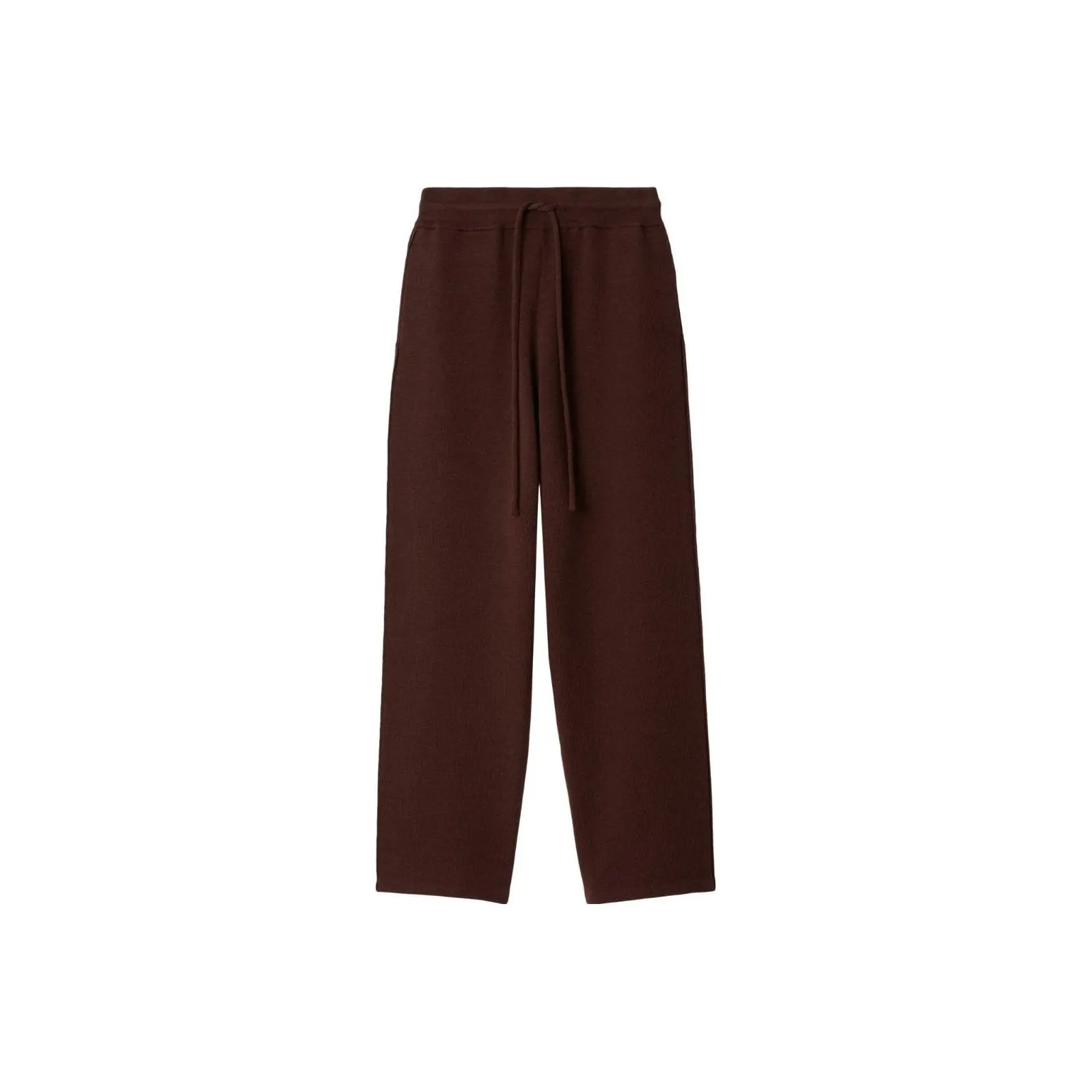 Burberry Knitted Sweatpants Women's Burgundy