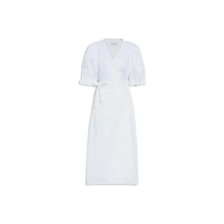 COACH Short-Sleeved Dresses Women's White