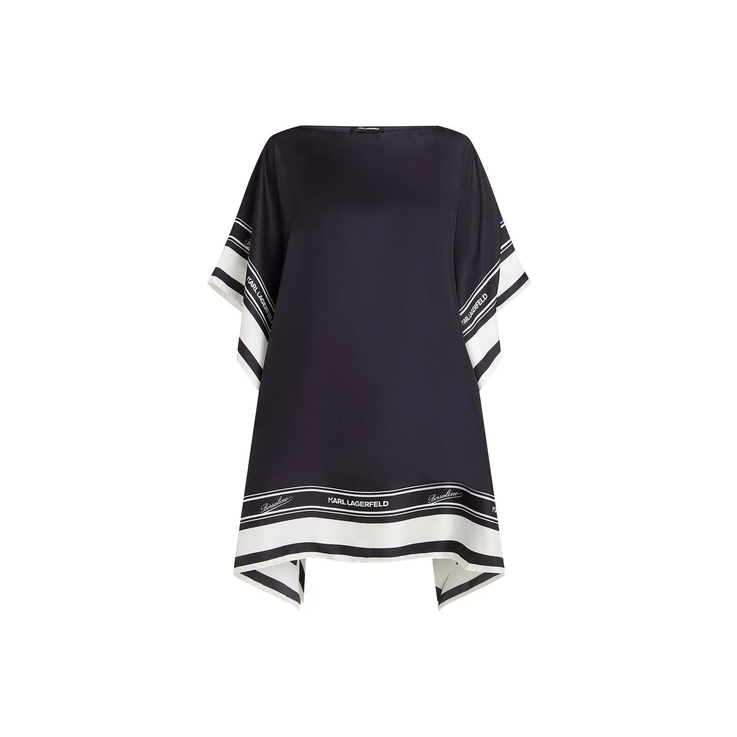KARL LAGERFELD / Karl Lagerfeld Jeans X Borsalino Silk Tunic