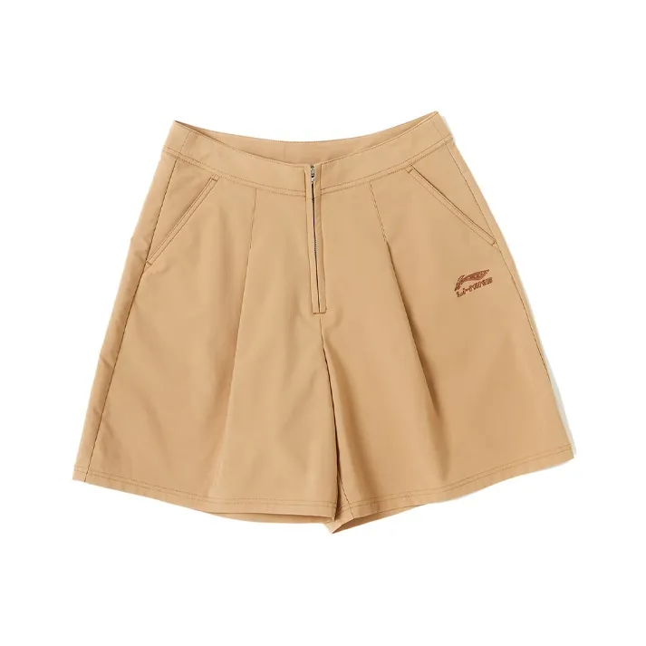 LiNing Casual Shorts Women's Deer Brown