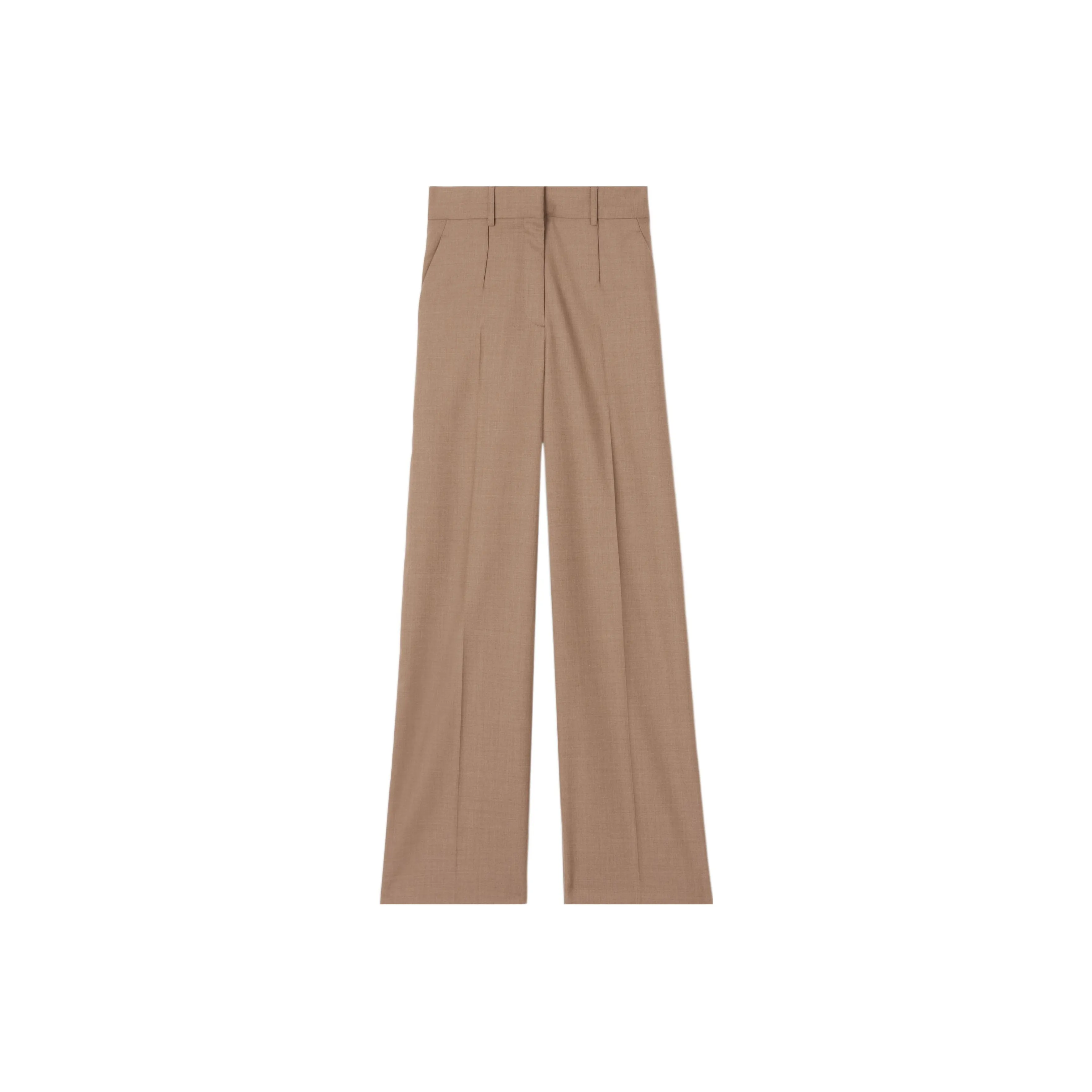 Burberry Wide leg Wool Trousers