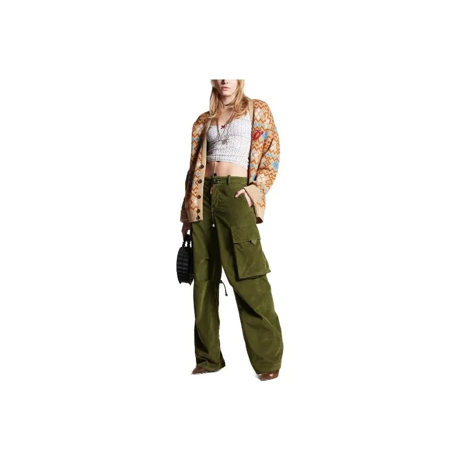 DSQUARED 2 Cargo Pants Women's Green