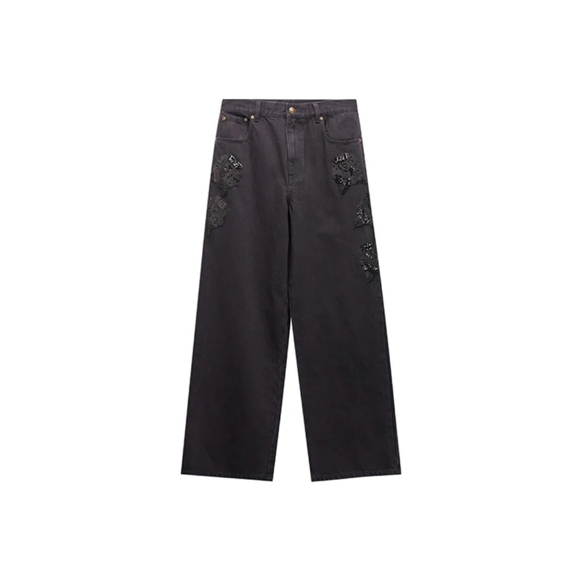 Ed Hardy SS25 Джинсы Женские Черные