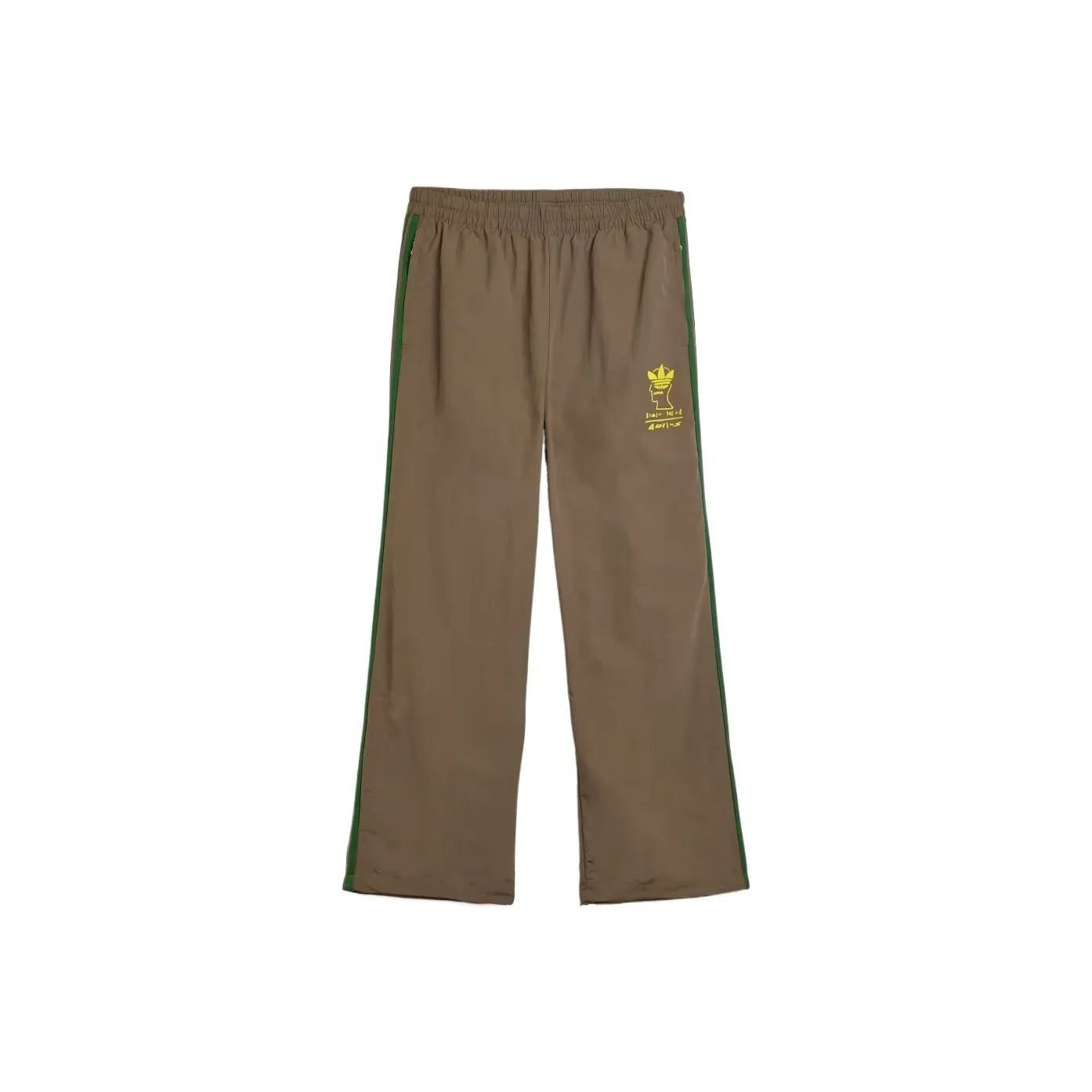 Adidas Originals x Brain Dead совместные спортивные брюки унисекс коричнево-зеленые