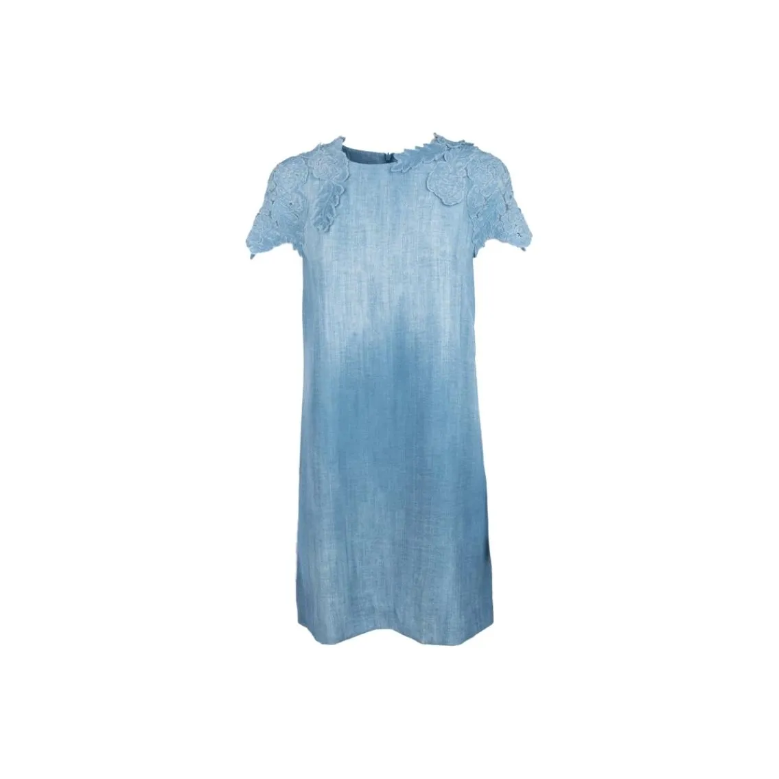 ERMANNO SCERVINO Denim print Mini Dress