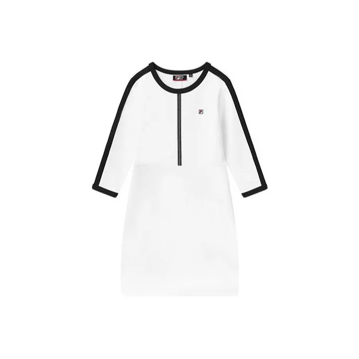 FILA Short Sleeved Dresses Women's White