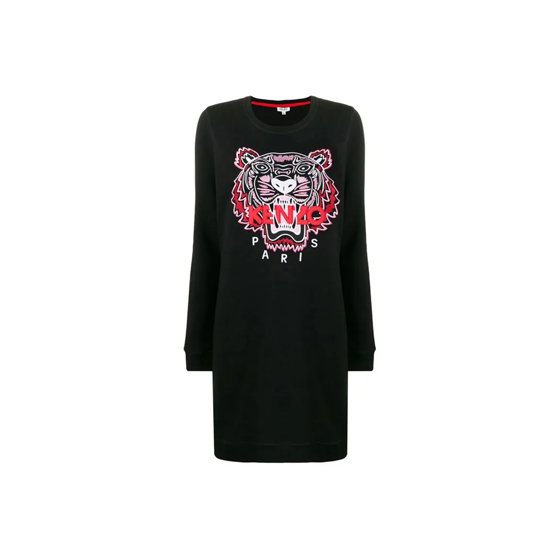 KENZO Logo Embroidered Mini Dress