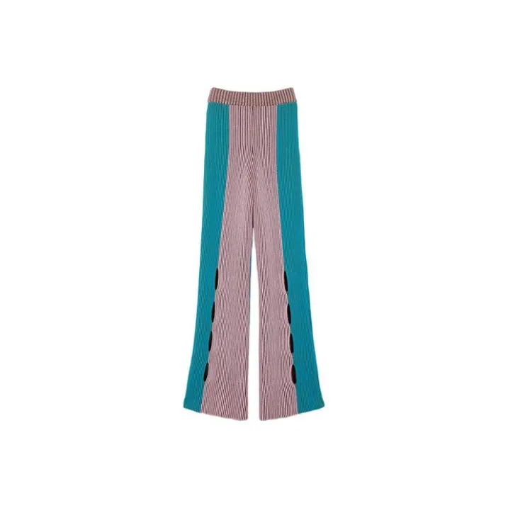 ANDERSSON BELL Коллаборация Вязаные Тренировочные Штаны Женские Синие